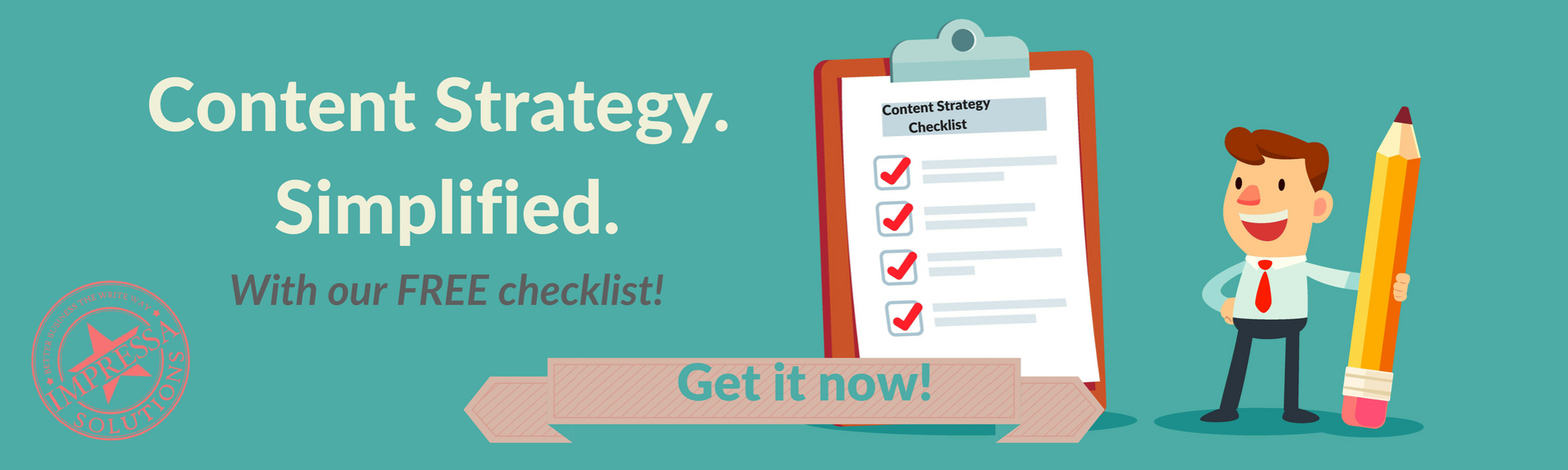 Get your content strategy checklist!