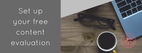 Book a free content evaluation
